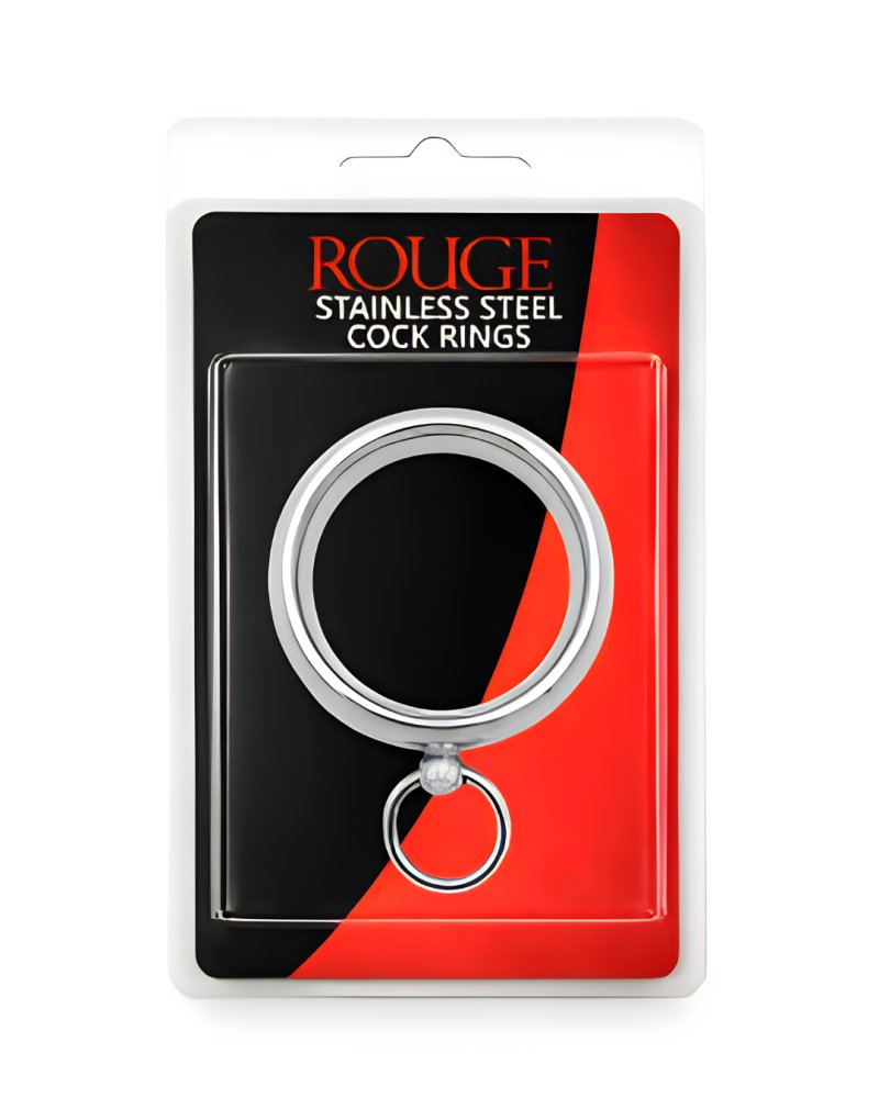 Rouge Stainless Steel Command Me Cock Ring 45mm