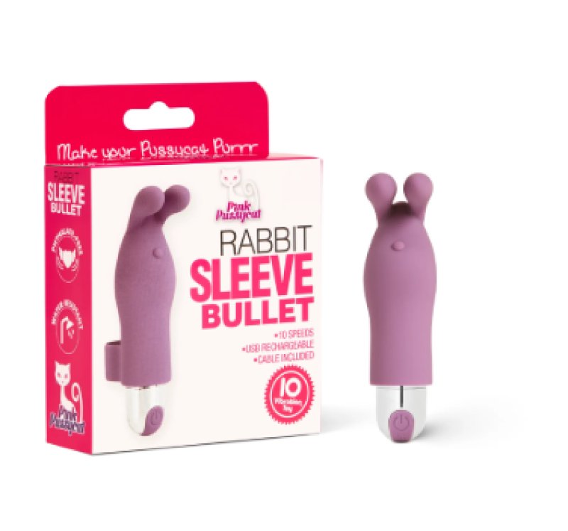 PINK PUSSYCAT RABBIT SLEEVE BULLET