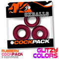 OXBALLS COCKPACK multi design 3-pack CHERRY LIPS