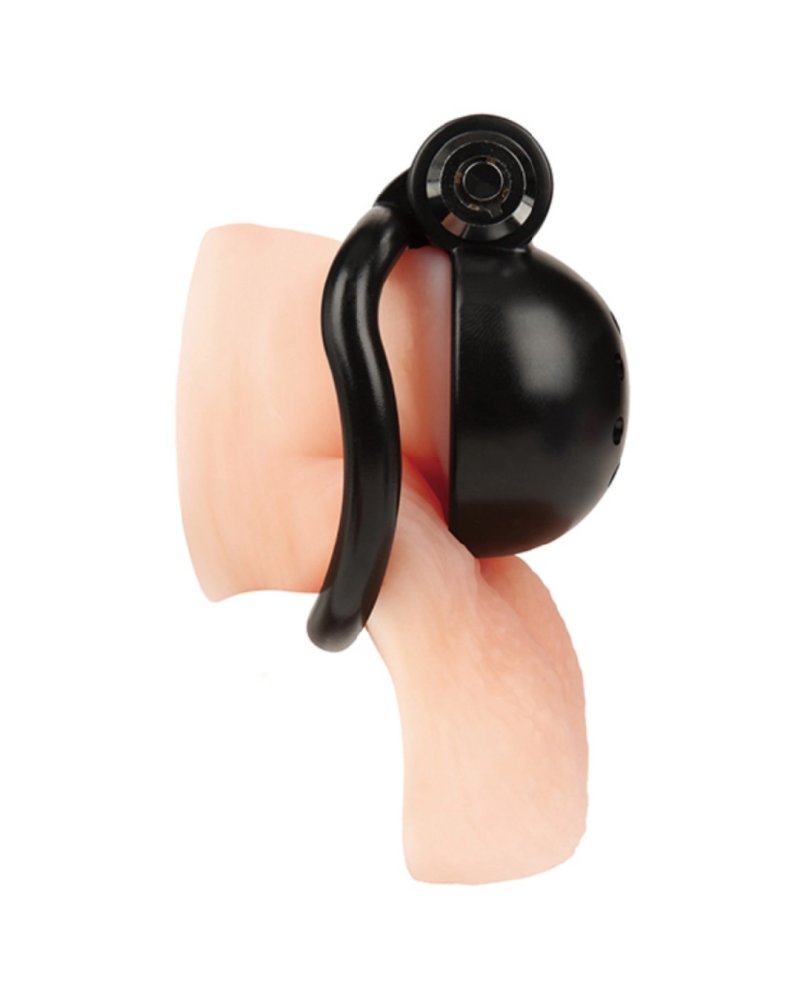 Blue Line Mini Cock Micro Chastity Cage Black
