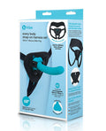 b-Vibe Everybody Strap-On Harness Set With 6” Silicone Dildo Peg - Just for you desires