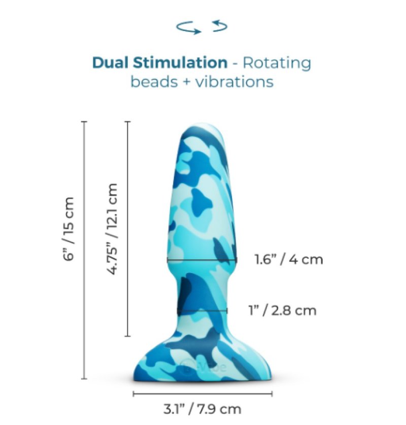 b-Vibe Rimming Plug 2 Camo
