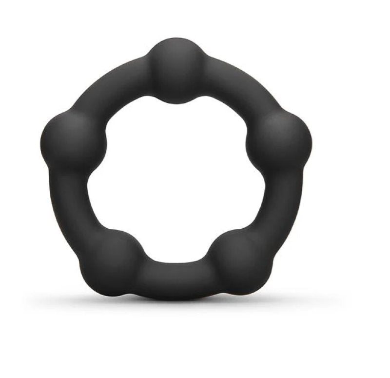 b-Vibe Snug Ring Orbit - Nubby Snug Fit Silicone Cock Ring - Just for you desires