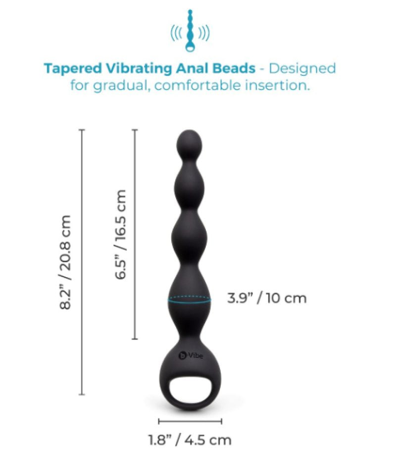 b-Vibe 6.5” Vibing Beads
