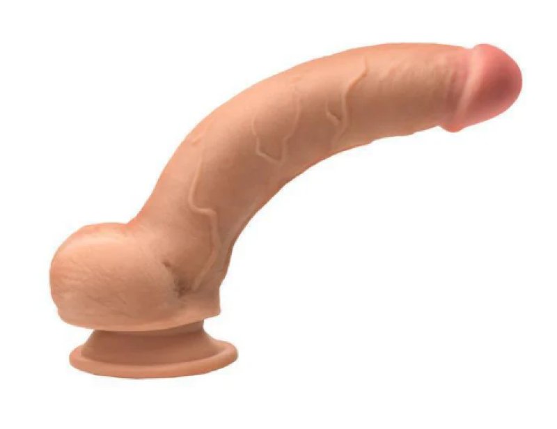 JOCK Hard-Core 8" Triple Density Dildo with Balls