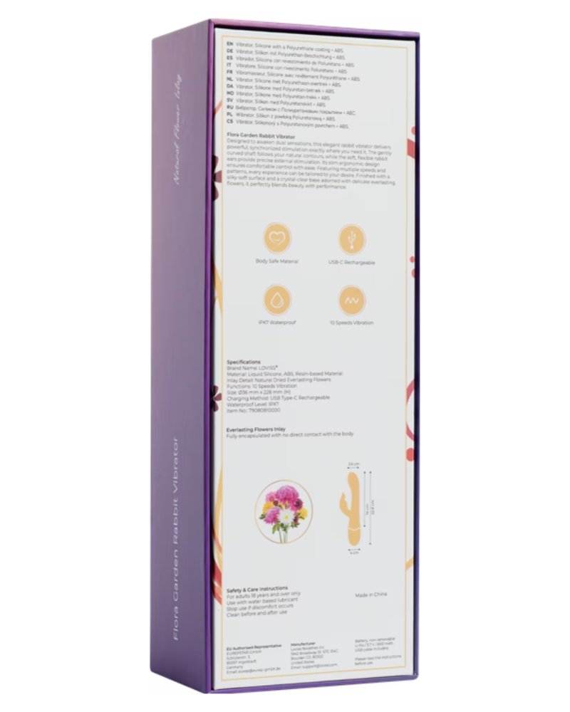 Flora Garden Rabbit Vibrator