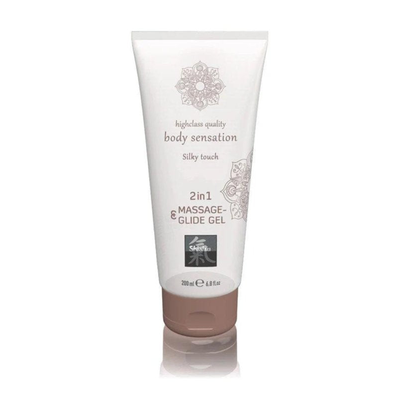 Shiatsu 2in1 Massage & Glide Gel Silky Touch - Just for you desires