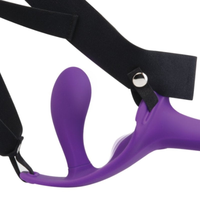 Together Toy Lock-In Dual-Ended Vibrating Strap-on & Harness Set