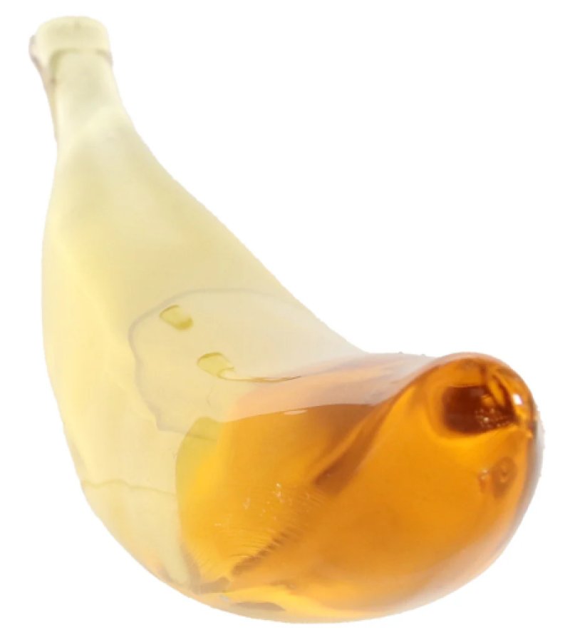 Glas Banana Joy 7" Dildo
