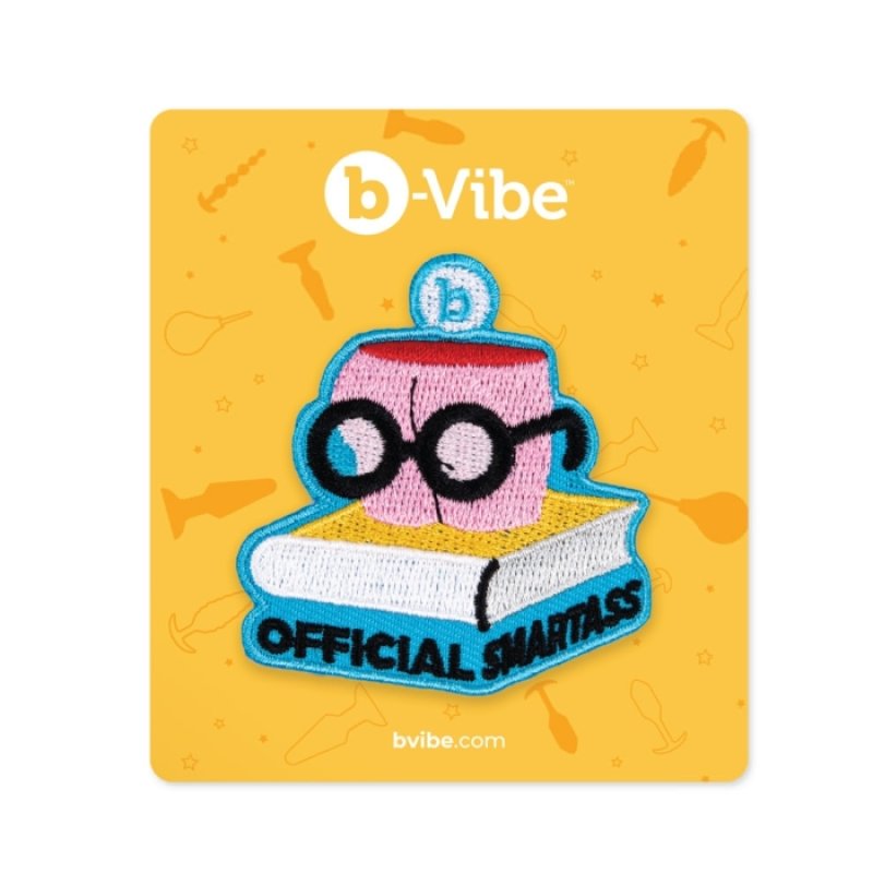 b-Vibe Official Smart Ass Woven Patch