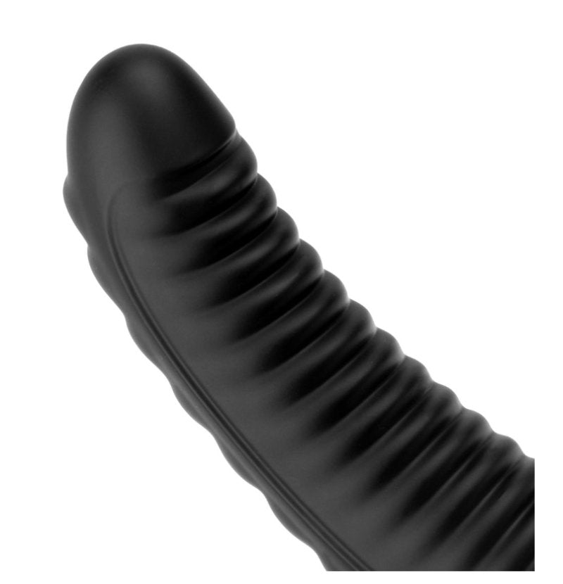 BUTTR - Double Ribbed Butt Plug - 26cm