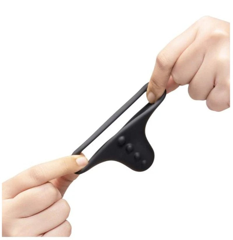b-Vibe Flex Ring Shaft - Silicone Cock Ring & Ball Stretcher