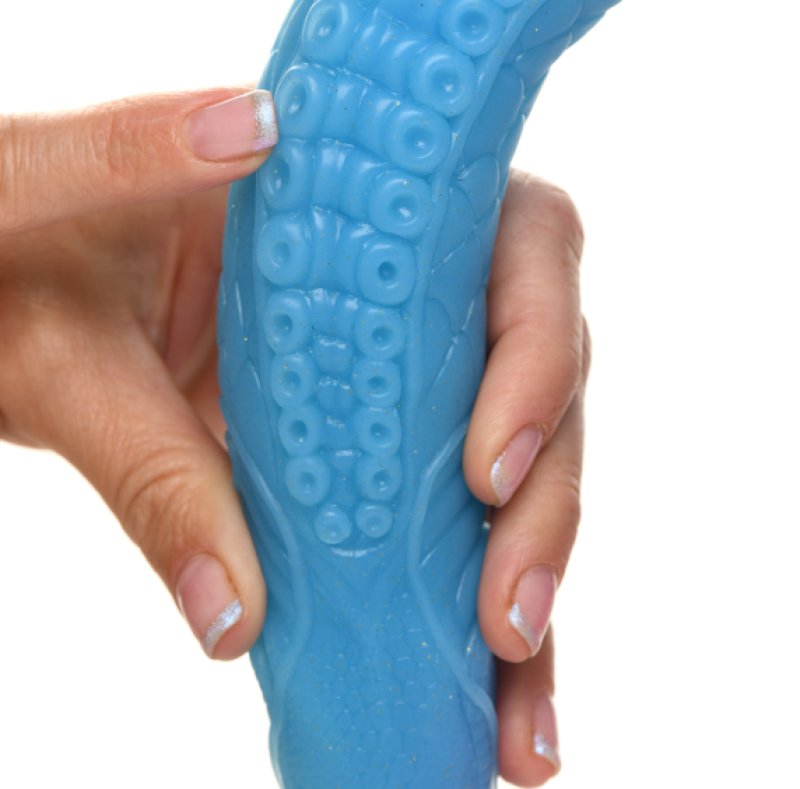 Creature Cocks Makara Glow-in-the-Dark Silicone Snake Dildo - Just for you desires