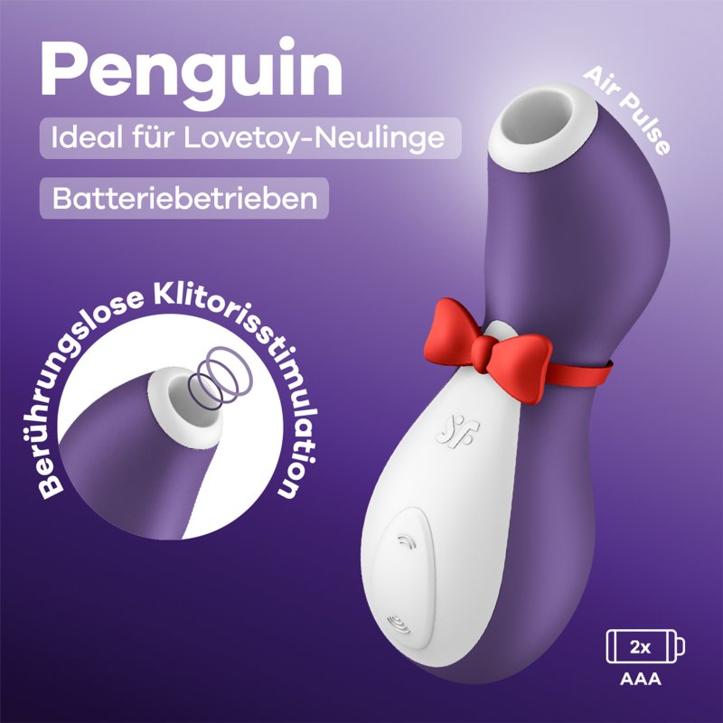 Satisfyer Penguin Battery Series lilac