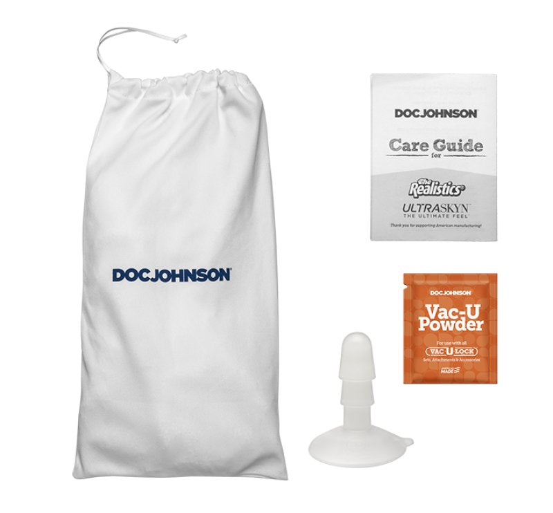 Signature Cocks - James Deen - 8 Inch ULTRASKYN Cock with Removable Vac-U-Lock Suction Cup
