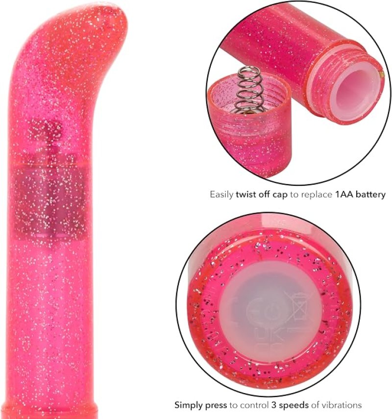 Sparkle Mini G-Vibe - Pink****