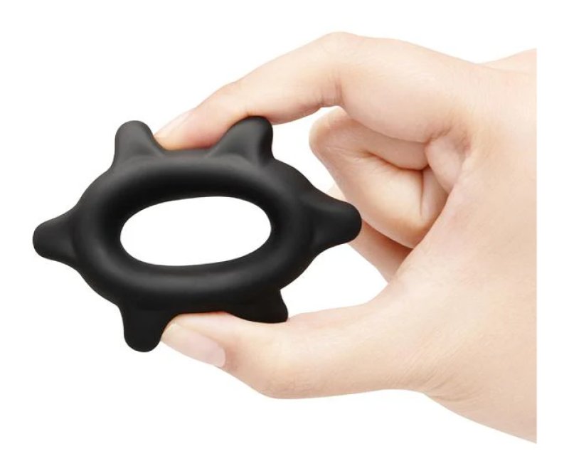 b-Vibe Flex Ring Spike - Silicone Cock Ring