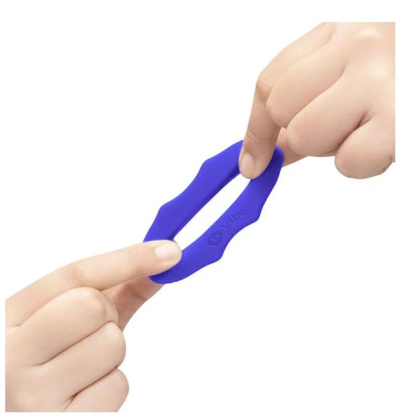 b-Vibe Flex Ring Hex - Silicone Cock Ring