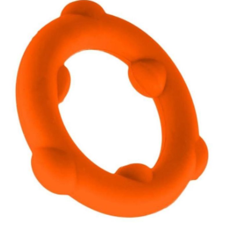 OXBALLS SPINNER single silicone ring ORANGE
