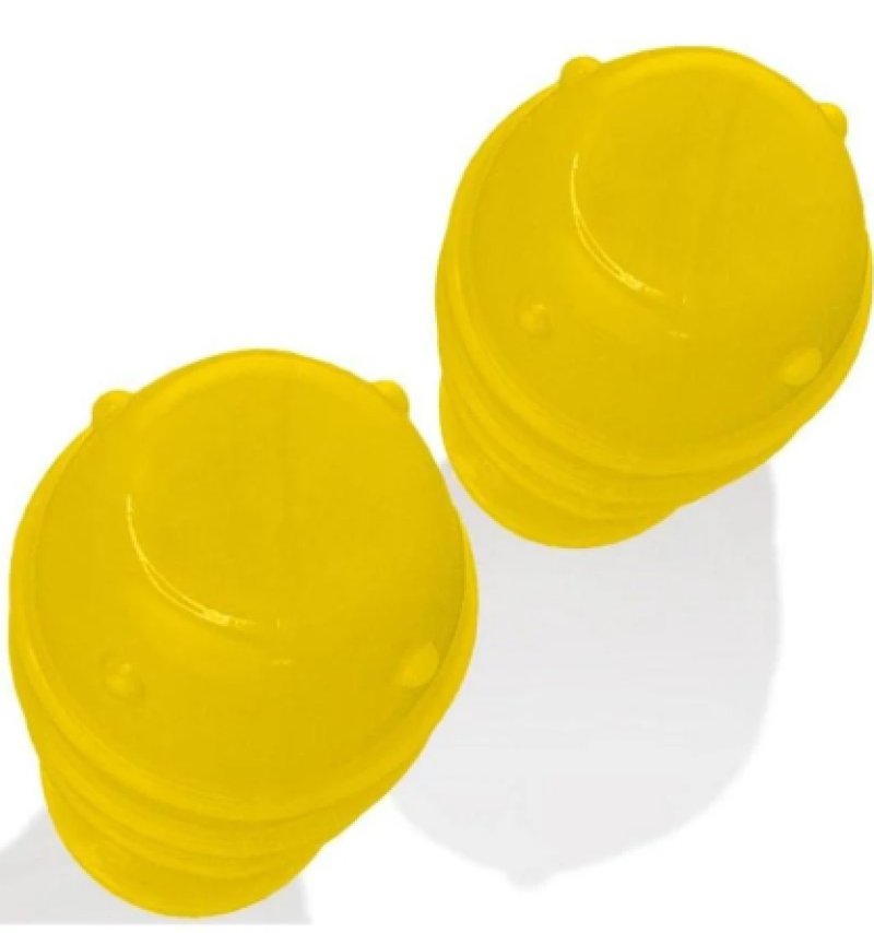OXBALLS LANKYZ silicone nipsuckers YELLOW - Just for you desires
