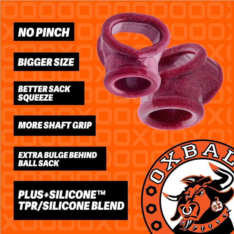 OXBALLS COCKSLING FIT sling CHERRY LIPS