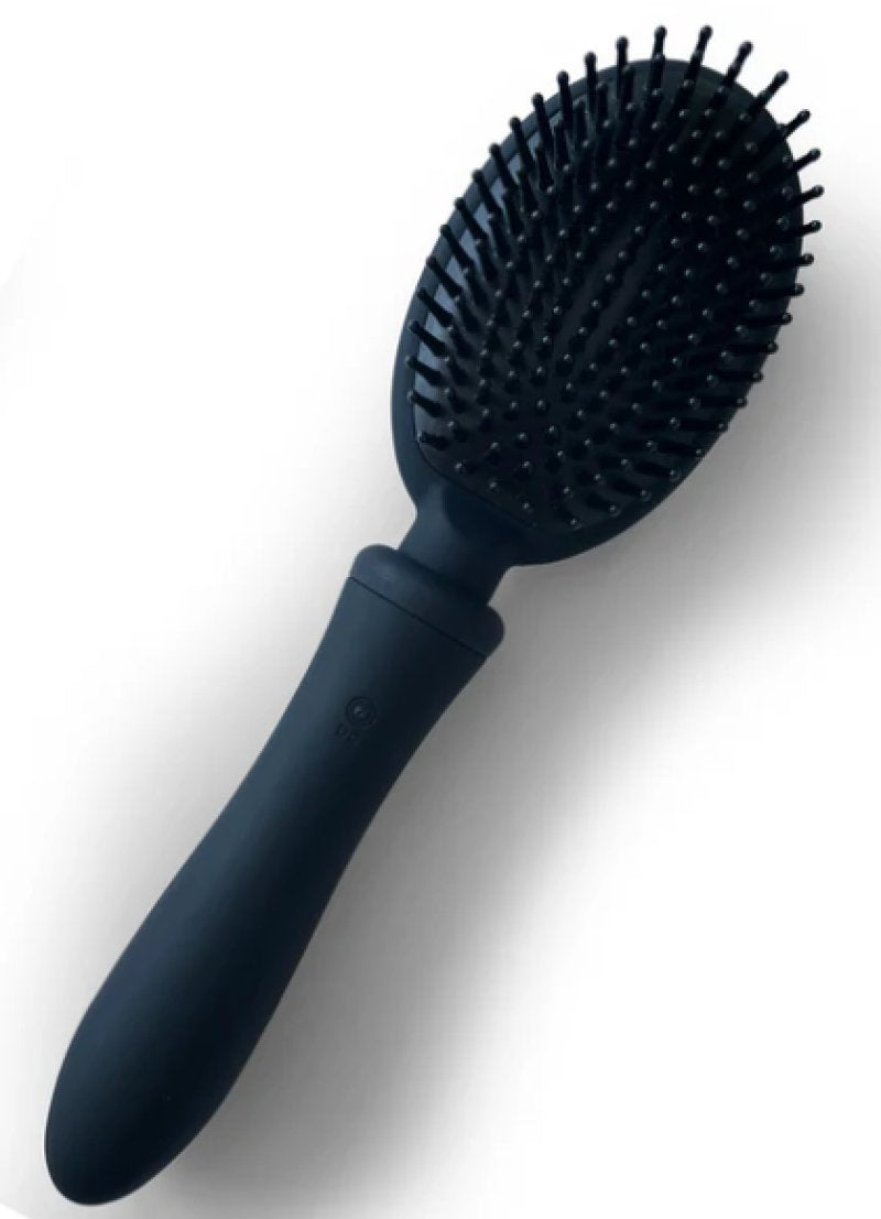 VIBRALISS Vibrating Hairbrush Black