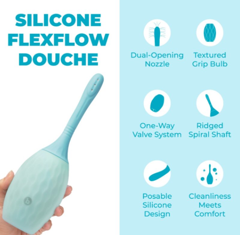 b-Vibe Silicone Flexflow Douche