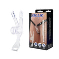 Blue Line Piss-Thru Flying “V” Transformation Device