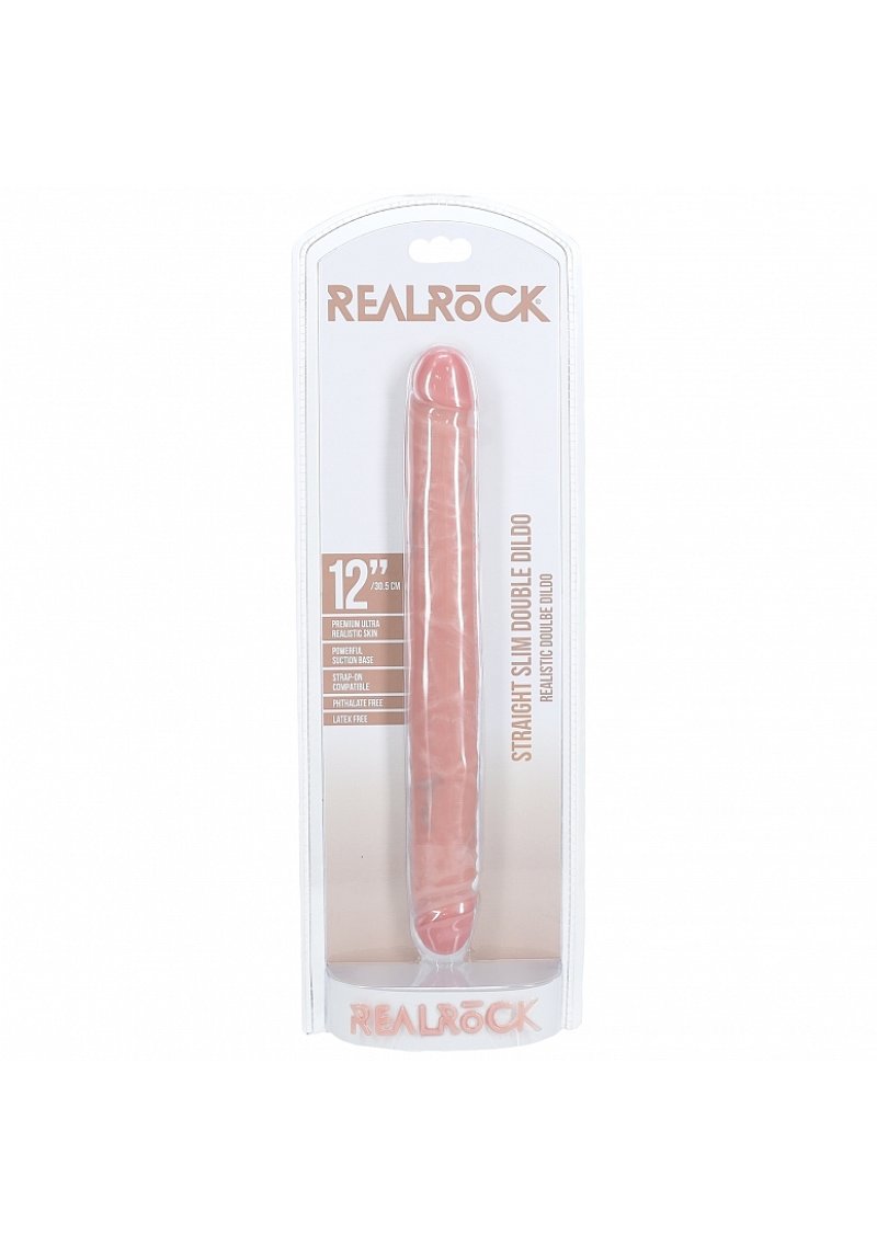 RealRock 12" Slim Double Ended Dong - Just for you desires
