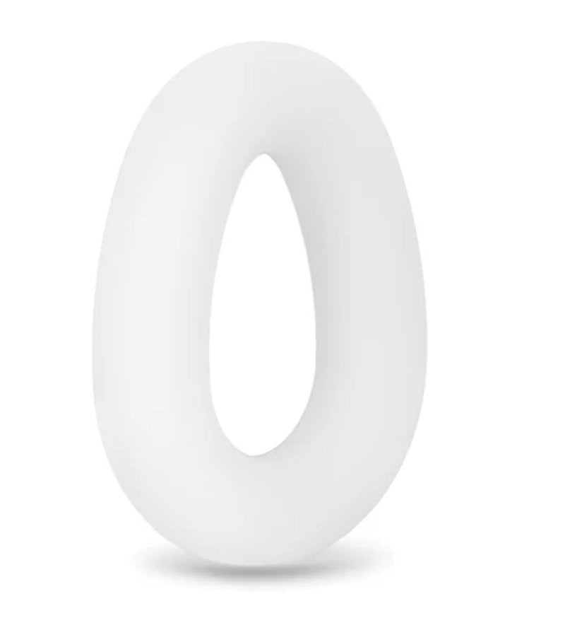 b-Vibe Flex Ring Loop - Silicone Cock Ring - Clear