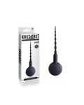 Knot-Knot Pro Silicone Vibrating Urethral Plug Black