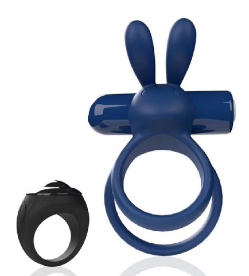 Screaming O Remote Controlled Ohare XL Vibrating Ring - Blue**** - Just for you desires