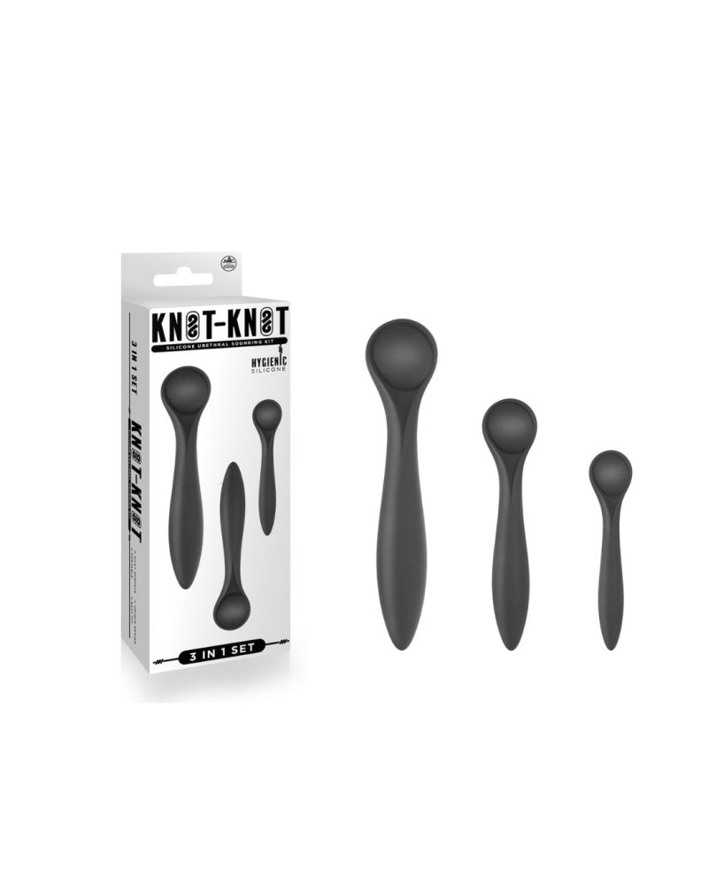 Knot-Knot Silicone Urethral Plug Set