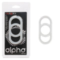 Alpha Liquid Silicone Commander Ring - Natural - Just for you desires