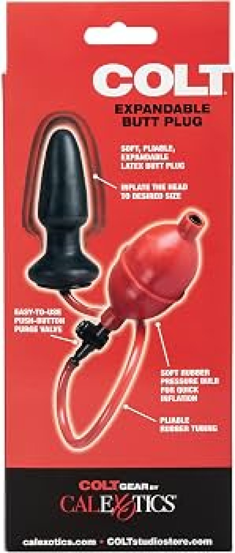 Colt Expandable Butt Plug - Just for you desires