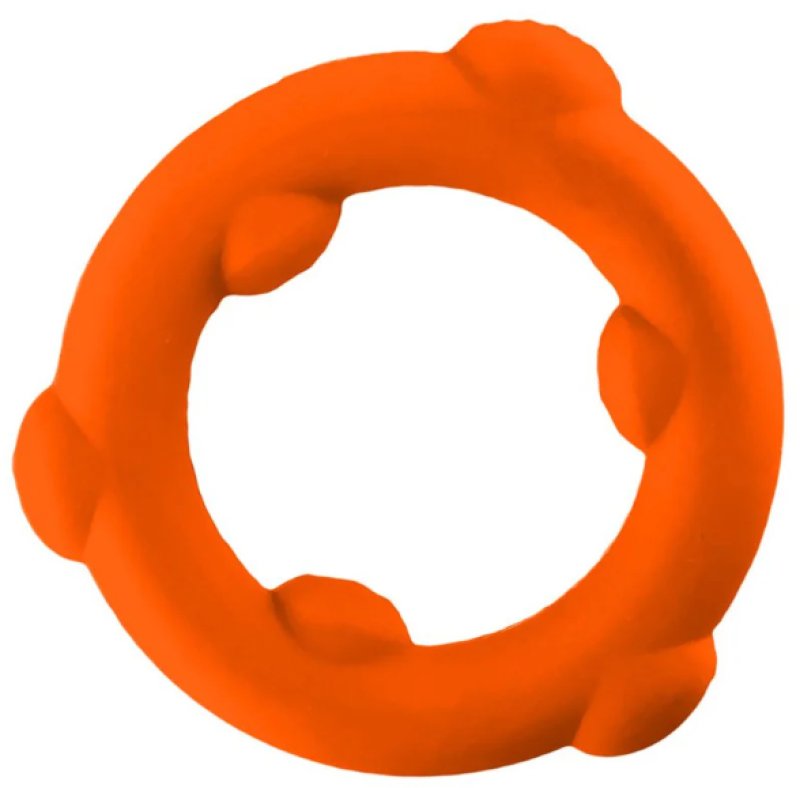 OXBALLS SPINNER single silicone ring ORANGE