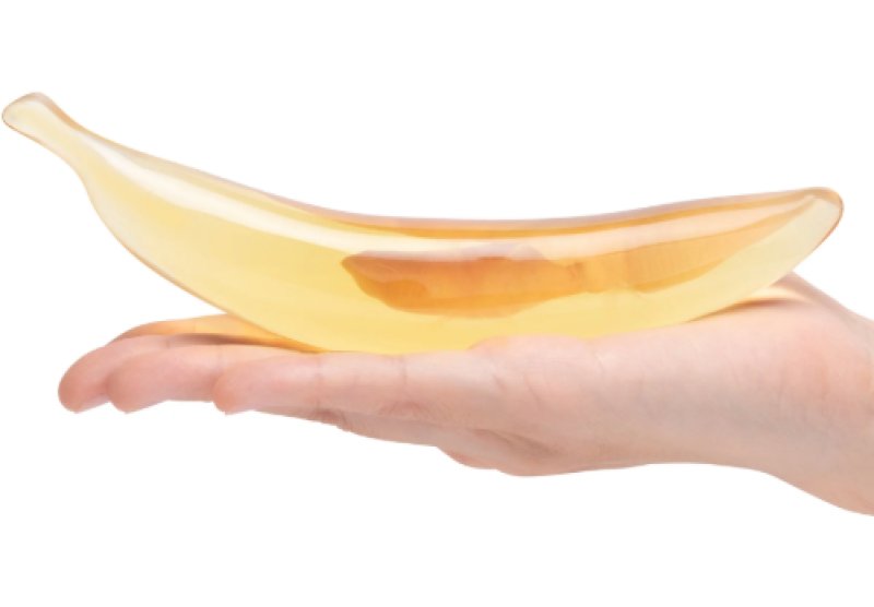 Glas Banana Joy 7" Dildo