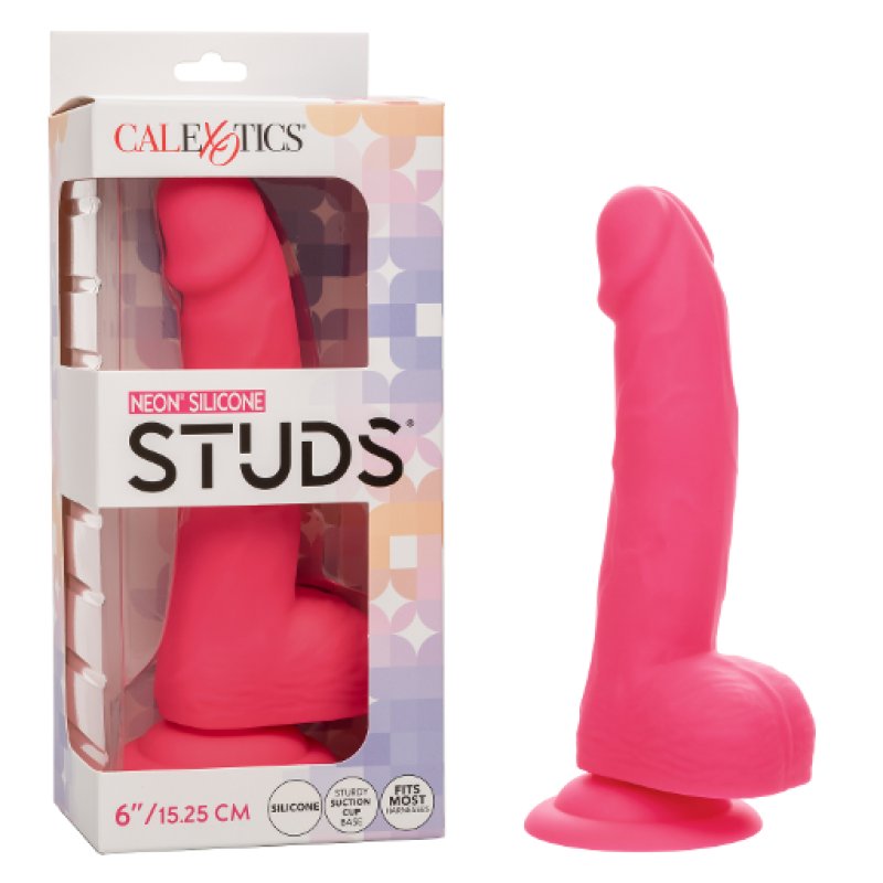 Neon® Silicone Studs® 6"/15.25 cm - Pink - Just for you desires