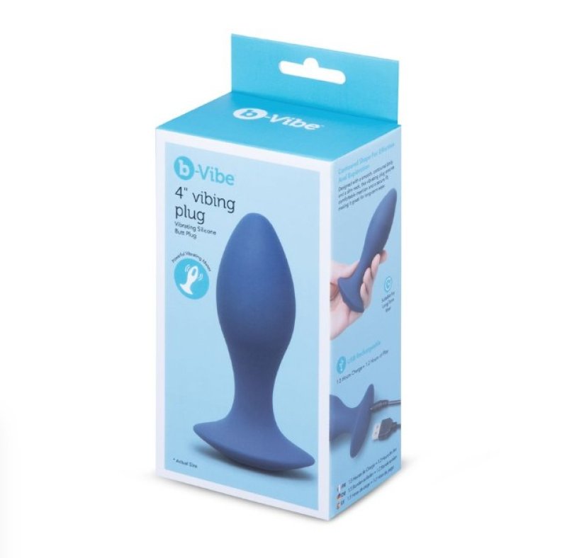 b-Vibe 4" Vibing Plug