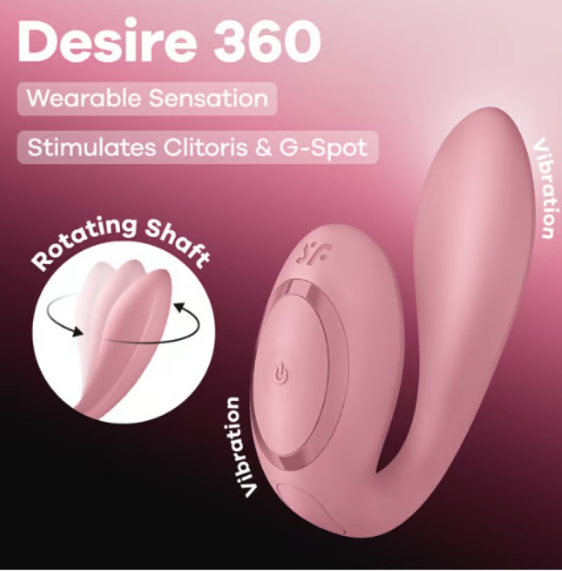 Satisfyer Desire 360 old rose