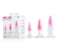 GLITZY TRAINER 3 IN 1 DONG KIT SET - PINK - Just for you desires