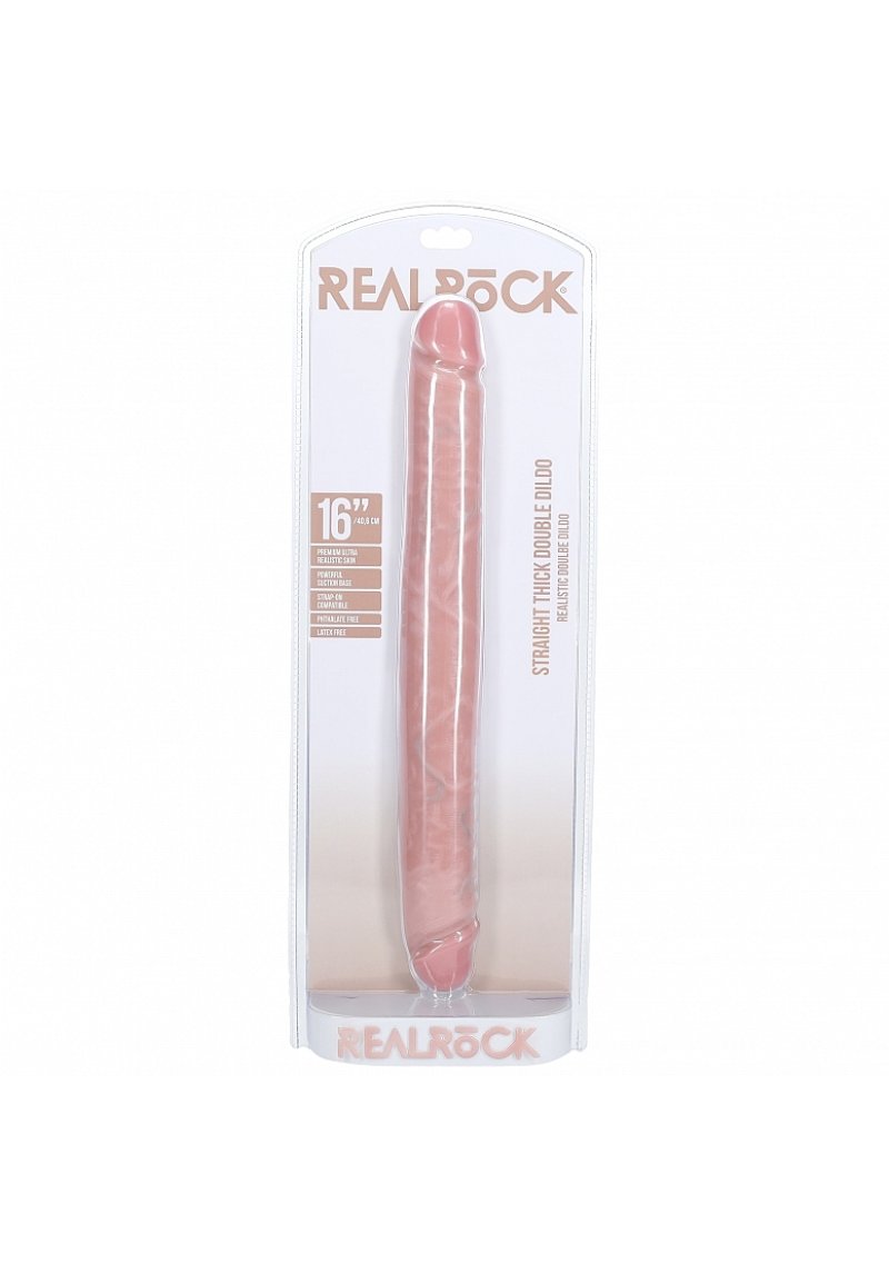 RealRock 16" Thick Double Ended Dong