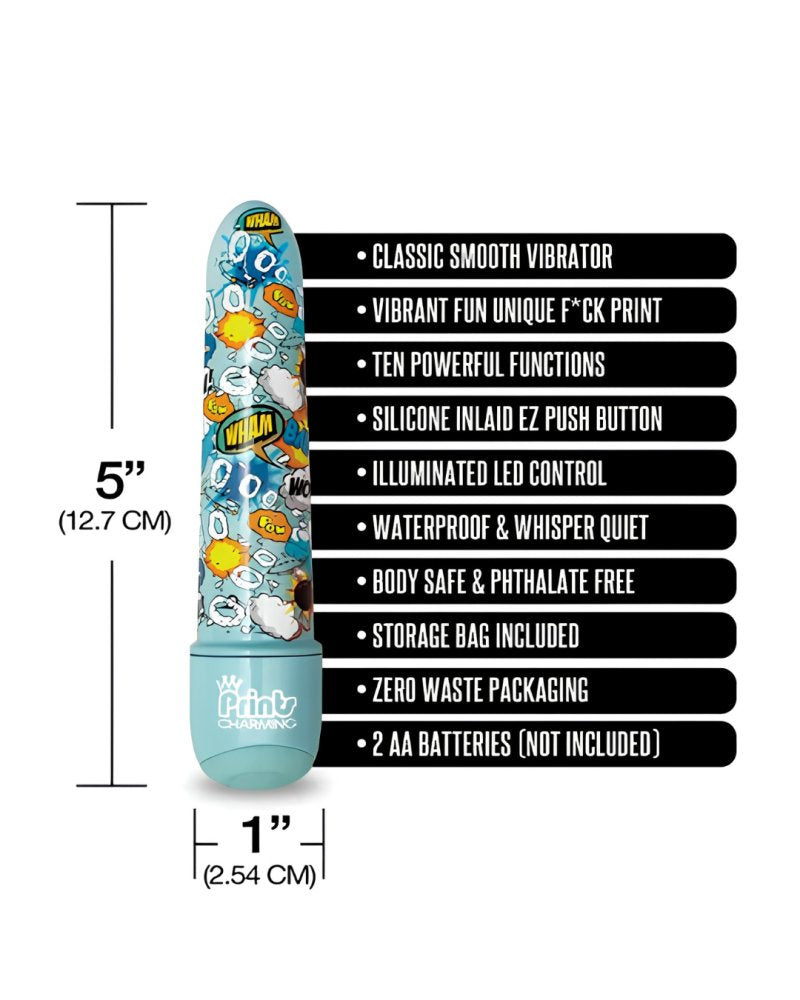 Prints Charming Pop Tease 5" Mini Vibe Wham - Blue****