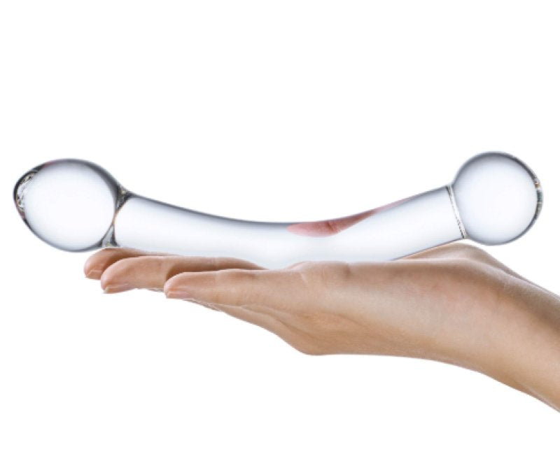 Glas 7" Curved G Spot Stimulator - Just for you desires