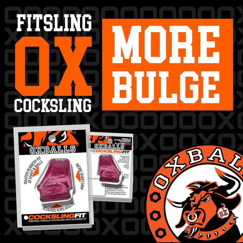 OXBALLS COCKSLING FIT sling CHERRY LIPS