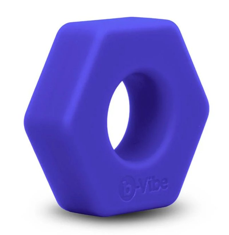 b-Vibe Flex Ring Hex - Silicone Cock Ring