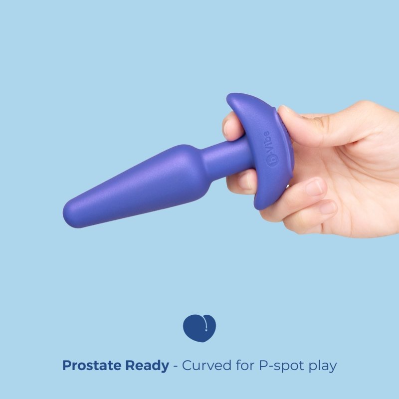 b-Vibe Butties Shake Slimline Vibrating Silicone Plug