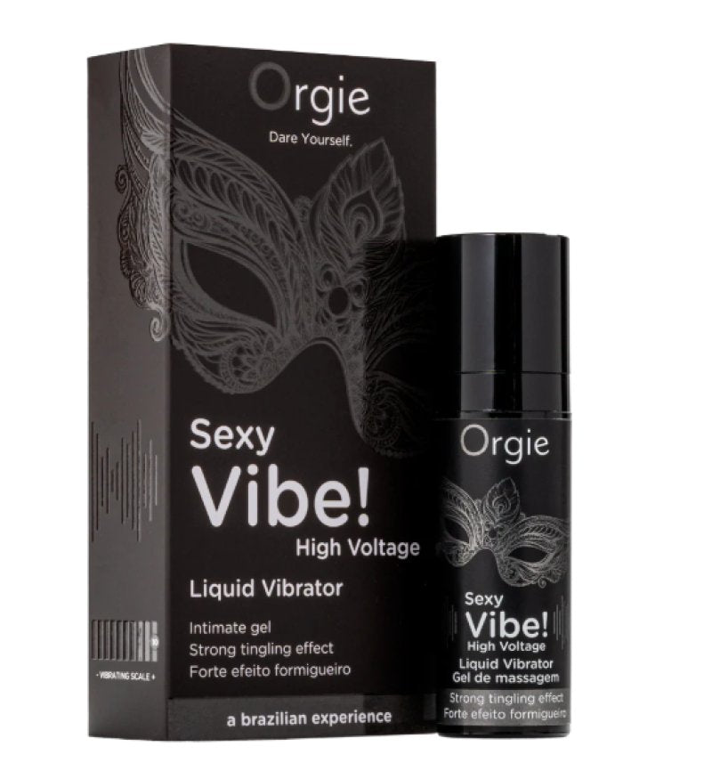 Orgie Sexy Vibe! High Voltage Liquid Vibrator 15ml