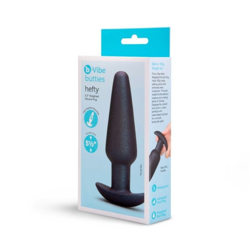 b-Vibe Butties Hefty Weighted Silicone Plug