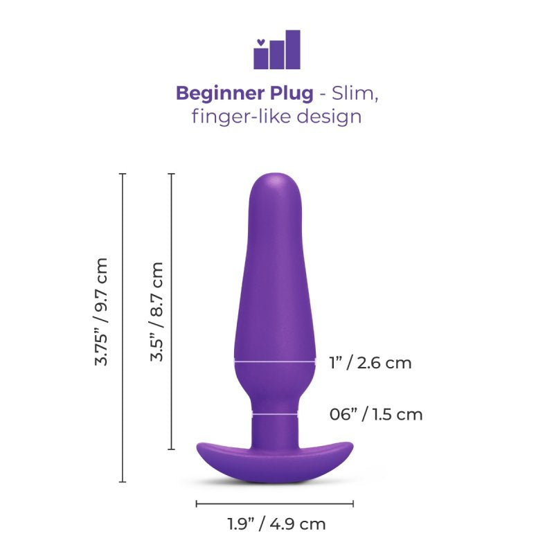 b-Vibe Butties Rookie Starter Silicone Plug